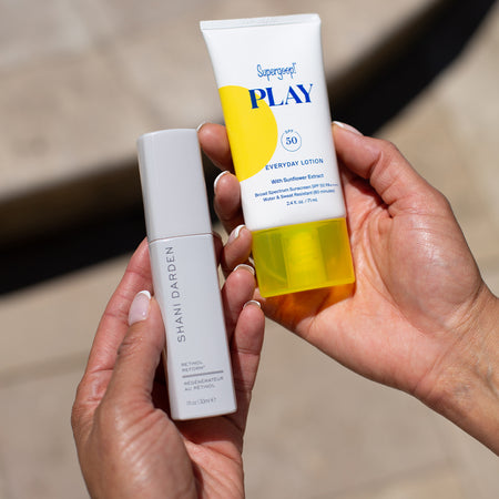 Retinol Reform and Supergoop Play SPF 50