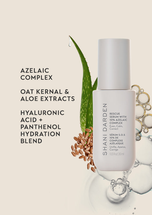 Rescue Serum ingredients highlights