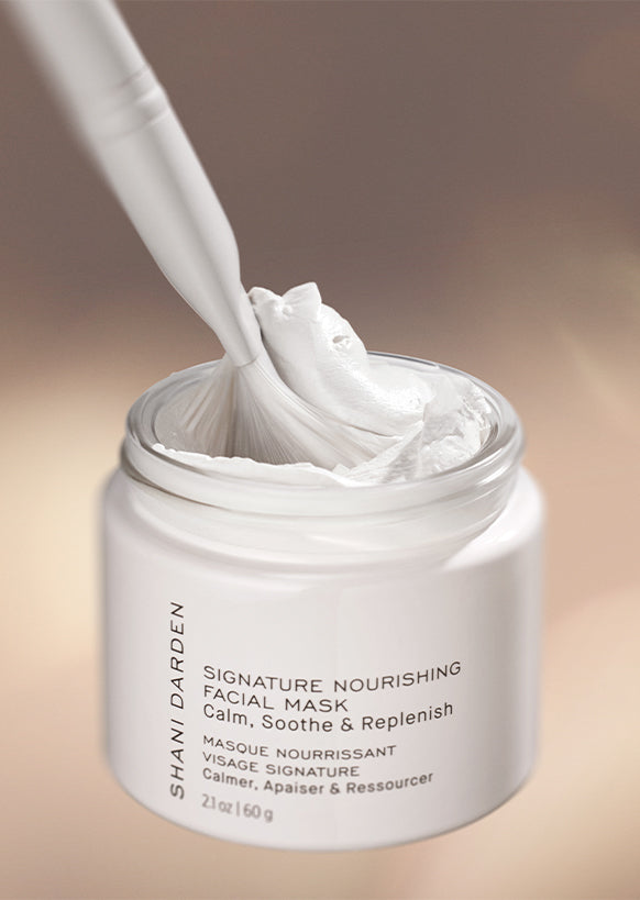 Nourishing facial Mask in jar