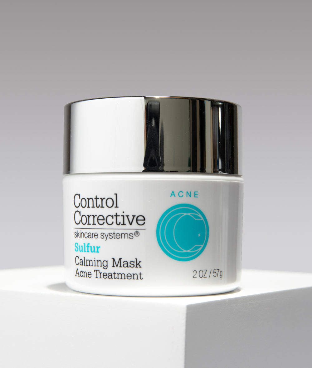 control corrective sulfur calming mask