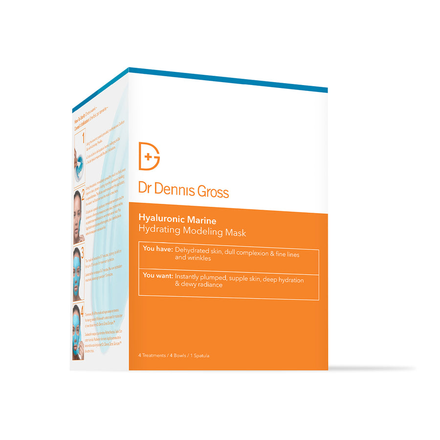 dr. dennis gross hyaluronic marine hydrating modeling mask box