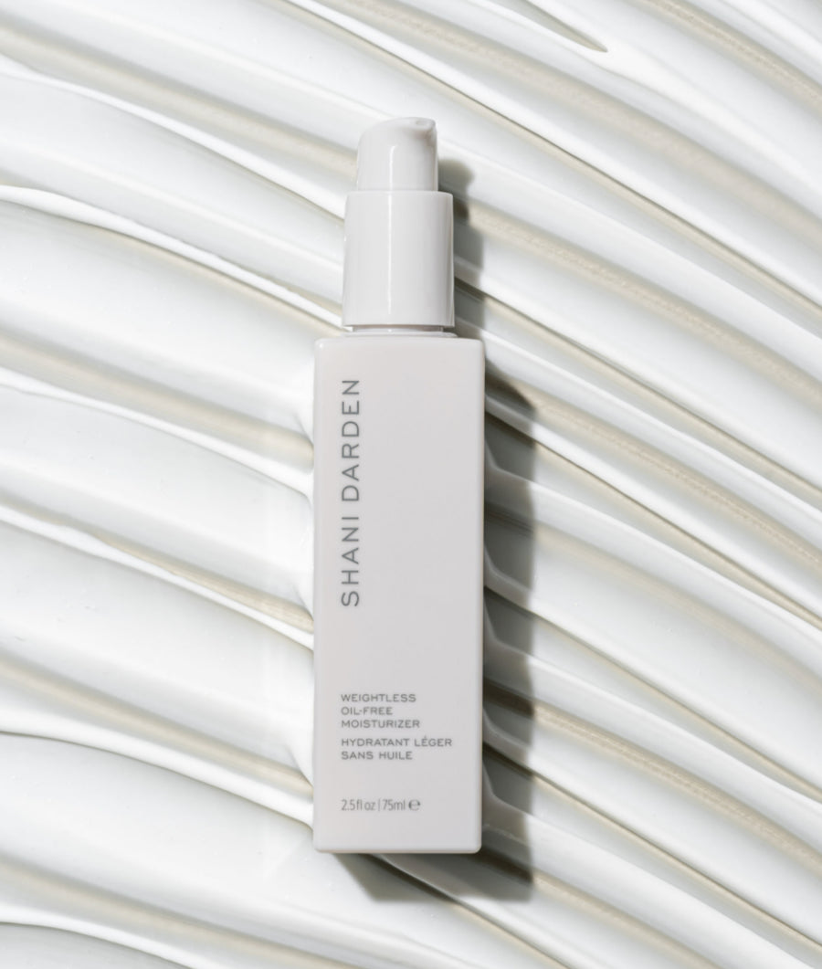 shani darden oil free moisturizer on product texture