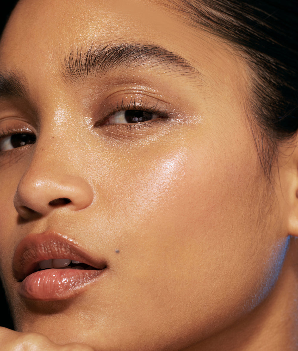 glowing skin model