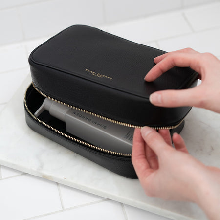 The Travel Case on the counter