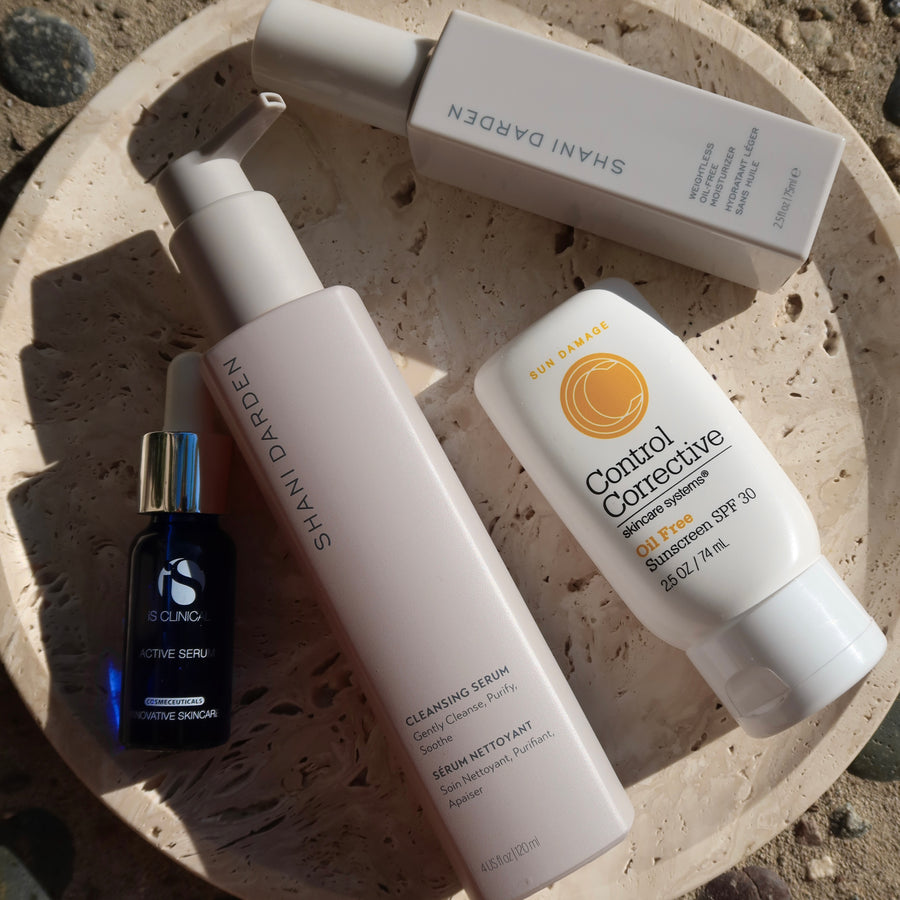 clear & renew skin set